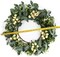 Eucalyptus Wreaths for Front Door 20 Inch Green Home Decor for Wall Porch Window Spring Summer Wreath with Big Berries for All Seasons Winter Christmas (Green) 20"D x 20"W x 5"H